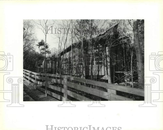 1992 Press Photo Jean Lafitte National park Environmental Education Center - Historic Images