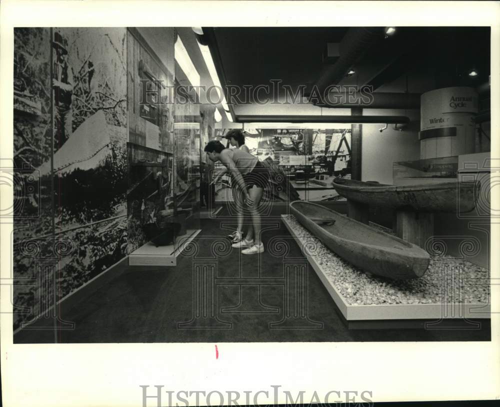 1986 Press Photo Steve and Tina Garcia at Jean Lafitte National Historical Park - Historic Images