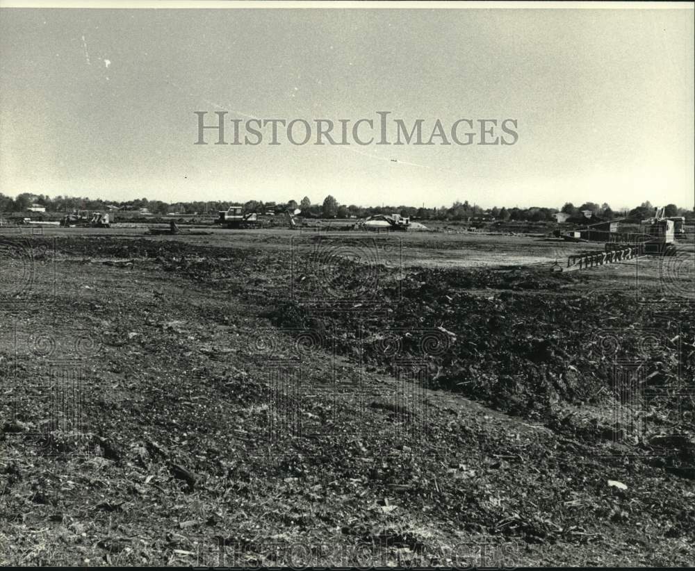 1979 View of the construction of Lafreniere Park - Historic Images