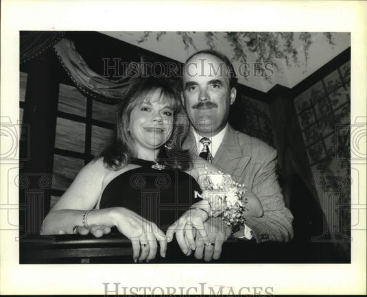 1994 Press Photo Jonnie & Joseph LaHatte at the JBAA Dinner - Historic Images