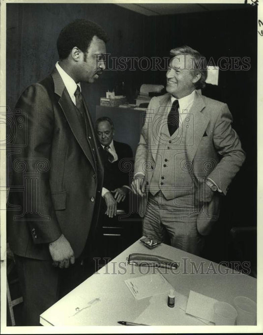 1978 Nat Lacour, president of United Teachers of New Orleans. - Historic Images