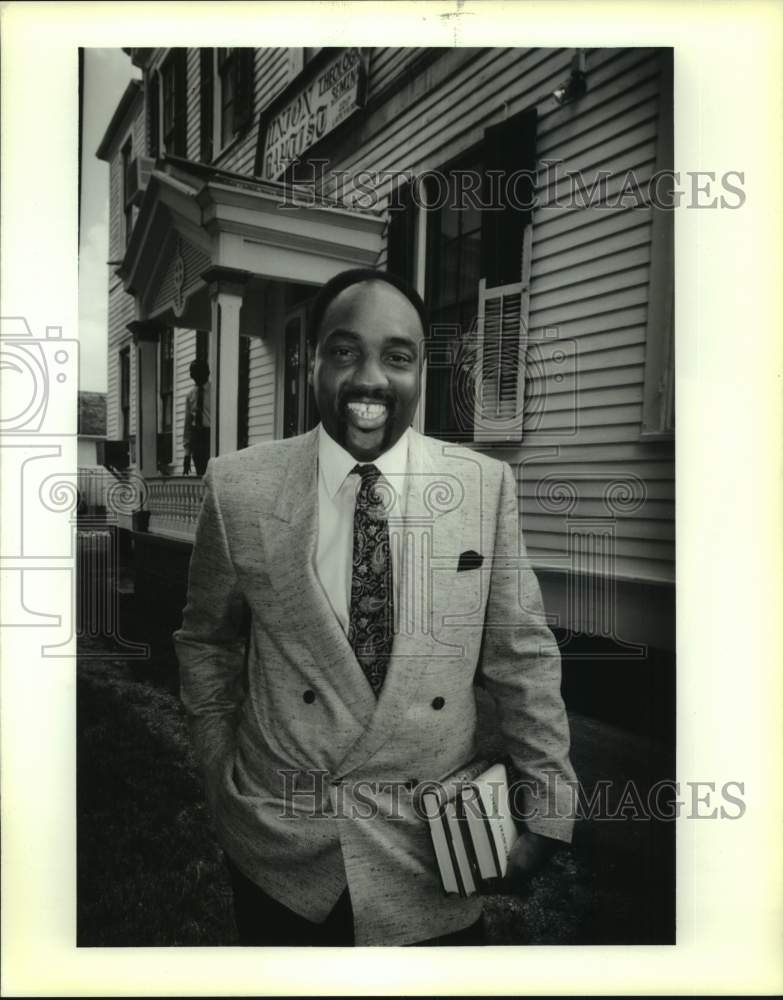 1989 Press Photo Freddie Johnson of Union Baptist Theological Seminary - Historic Images