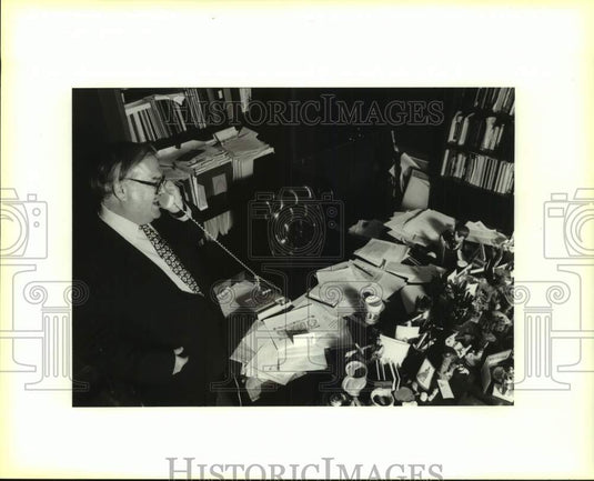 1994 Press Photo John Kramer, Tulane's Dean of Law School - Historic Images