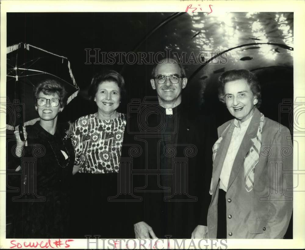 1993 Press Photo Benefactors attending the Catholic Charities Fund Raising Event - Historic Images