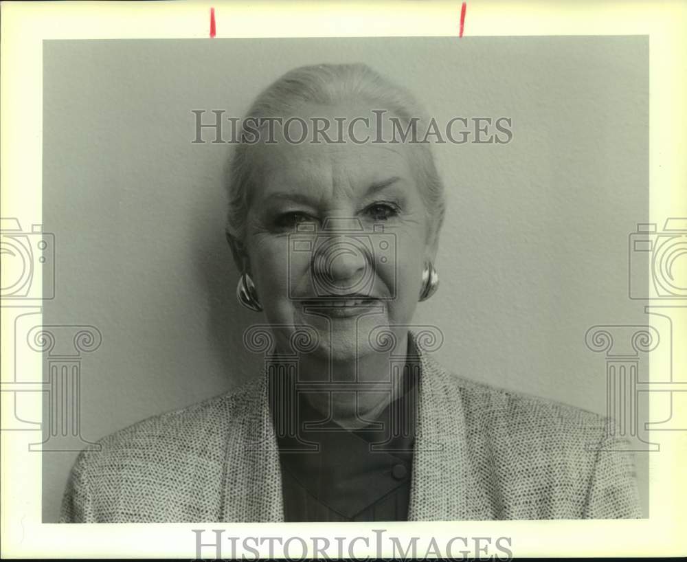 1990 Press Photo Beverly Jerome, president of Alliance for Good Government - Historic Images