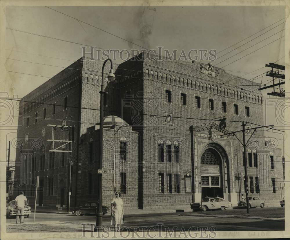 Press Photo Exterior of the Jerusalem Temple Building - Historic Images