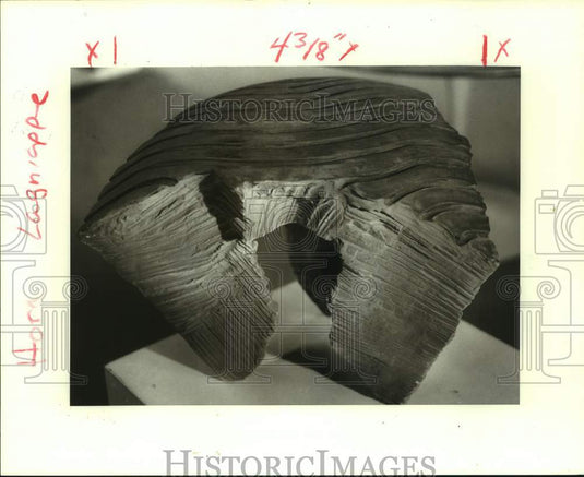 1988 Press Photo Art-"Green Rhythm" by Robert J. Horan at the Downtown Gallery - Historic Images