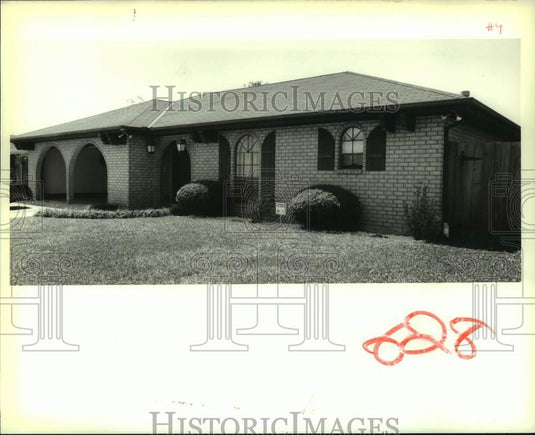 1989 Press Photo Real estate, 3920 Briant Drive, Marrero - Historic Images