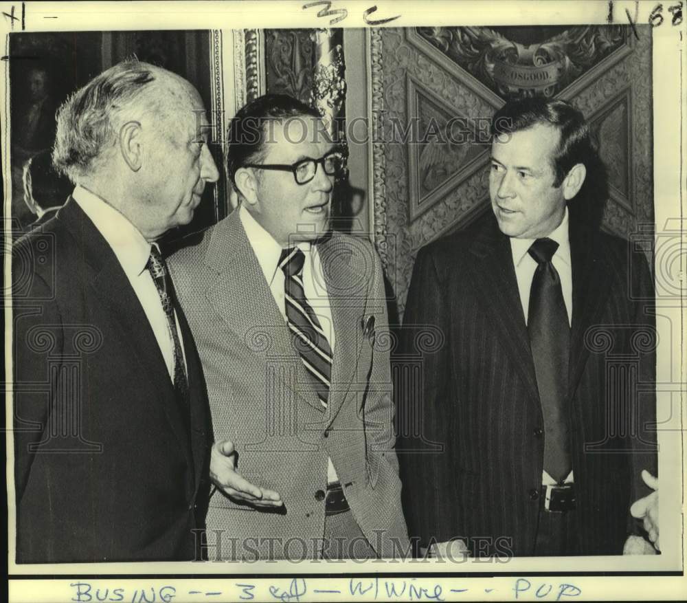 1972 Senators Discuss Anti-busing Vote, Washington, DC - Historic Images