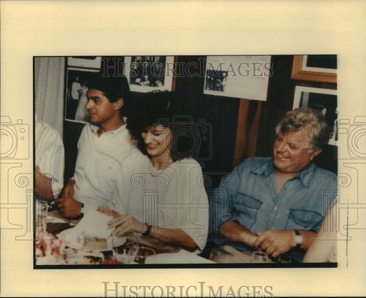 1995 Press Photo Senator Ted Kennedy - Historic Images