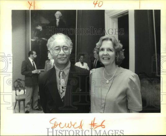 1991 Press Photo Attendees At New Orleans Arts Council Awards Luncheon - Historic Images