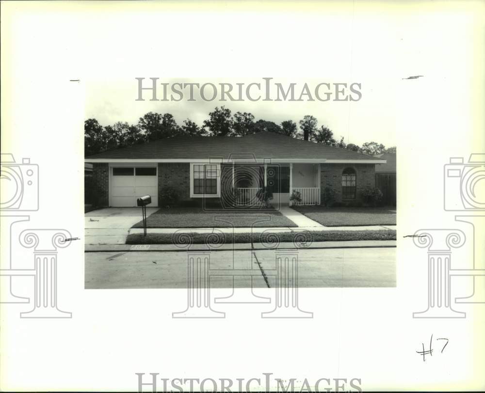 1991 Press Photo Home in Louisiana - Historic Images