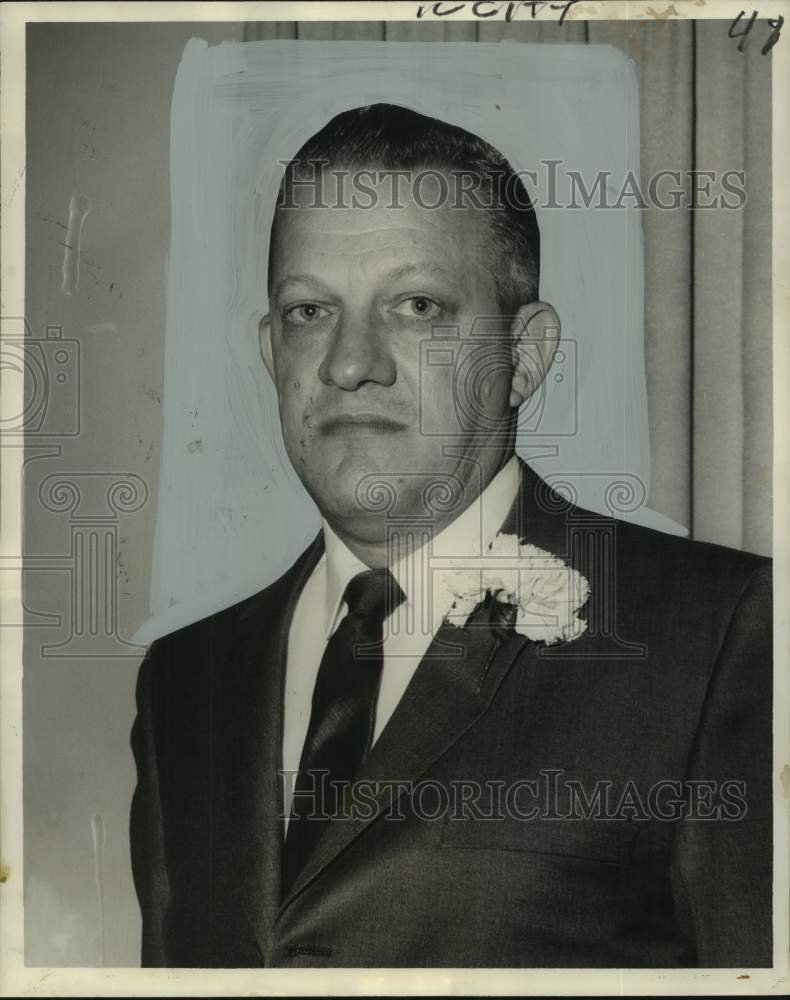 1965 Dr. Edward Joubert as president of Mercy Hospital medical staff-Historic Images