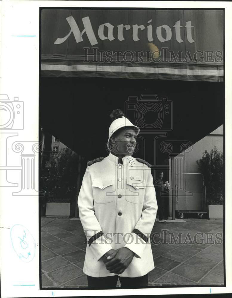 1988 Press Photo Marriott Hotel - Historic Images