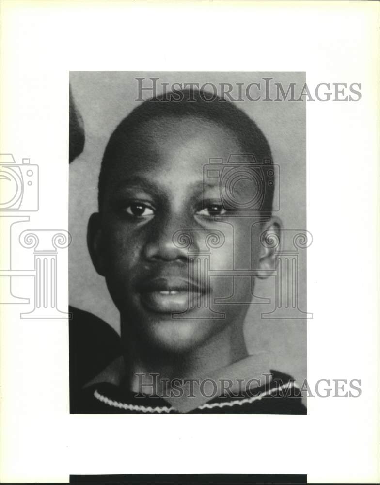 1990 Press Photo Charles Martin, murdered 2 years ago in Lafitte Housing Project - Historic Images