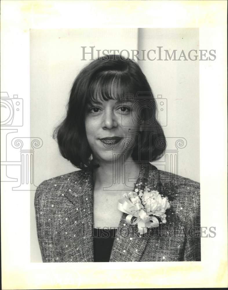 1991 Press Photo Debbie Masson at National Philanthropy Day luncheon and awards - Historic Images