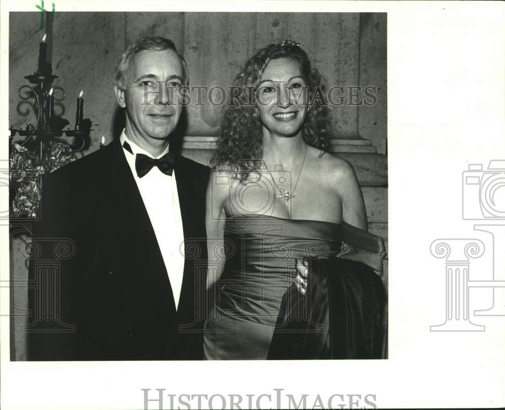 1988 Press Photo Patrick and Barbara Marshall during Delta Festival Ballet - Historic Images