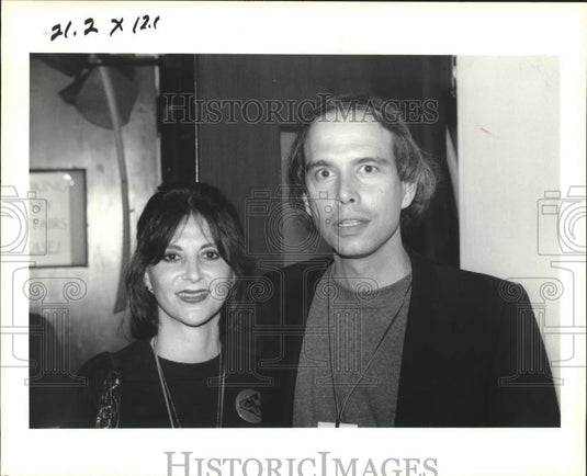 1993 Press Photo Marta with Dean Pascal at Film & Video Party - Historic Images
