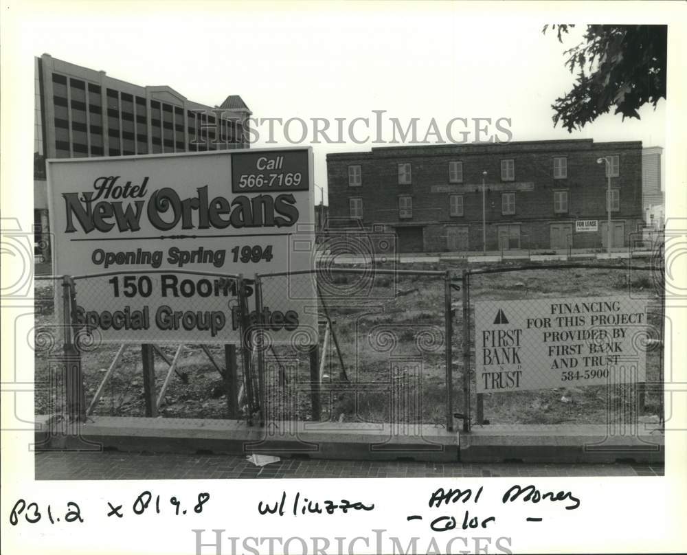 1993 Press Photo The site of the former Vatican exhibit at the World&#39;s Fair- Historic Images