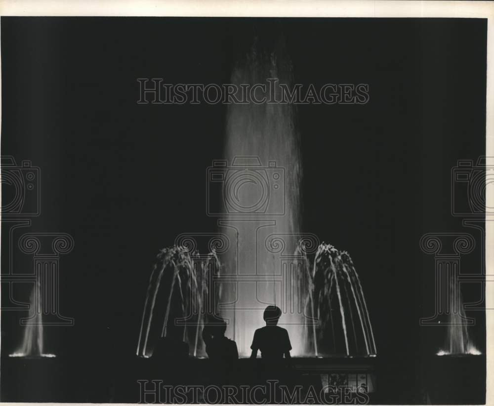 1964 Mardi Gras Fountain at Lakeshore Drive near Canal Boulevard-Historic Images