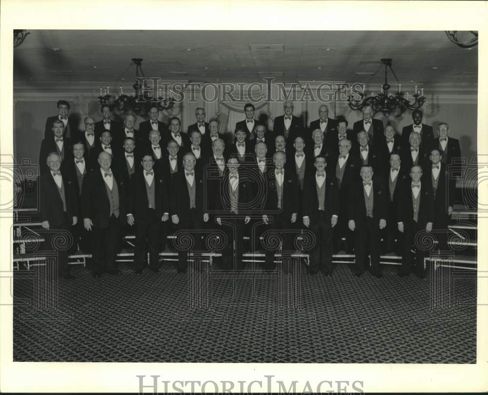 Press Photo The Mardi Gras Chorus. - Historic Images