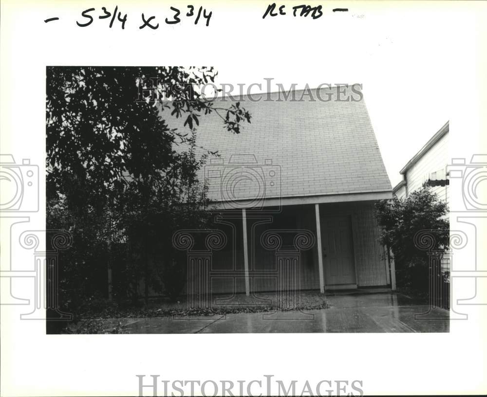 1991 Press Photo Exterior view of the house at 717 Louisiana Avenue - Historic Images