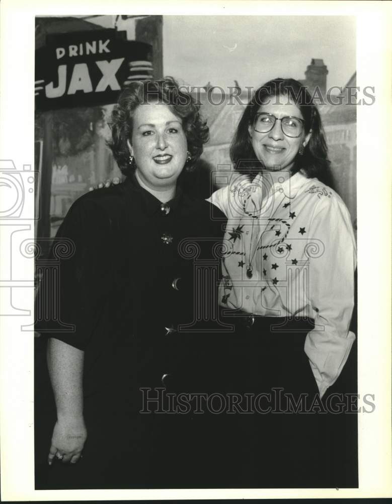 1993 Press Photo Robin Panzeca and Kathleen Lorenz, Opera Jurs - Historic Images