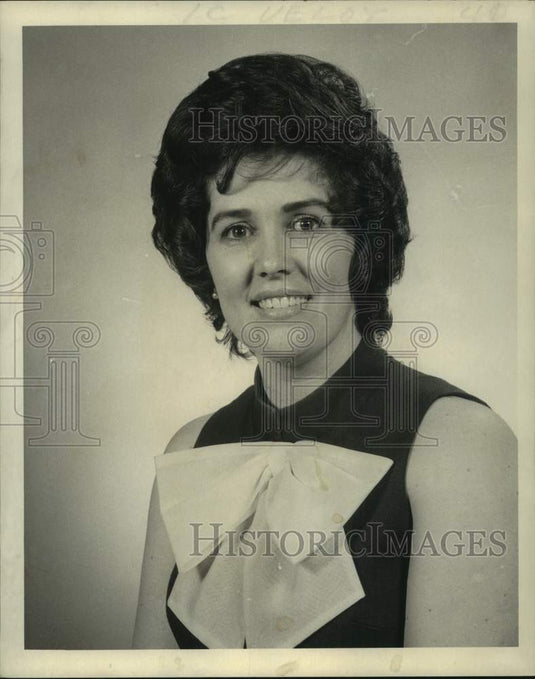1973 Press Photo Mrs. A. Rush Little of New Orleans Alpha Chi Omega Alumnae Club - Historic Images