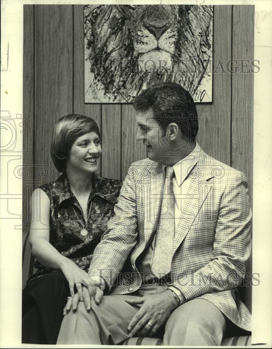 Press Photo Billie Jean and Oscar Lofton, spend more time together now - Historic Images