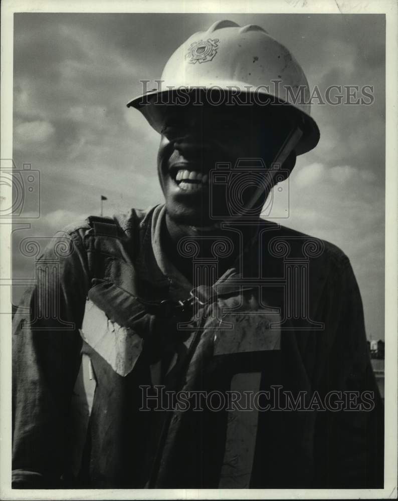 1973 BM 3C John Calloway, Laughs At Fellow Crewmen, New Orleans - Historic Images