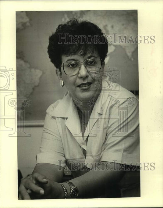 1988 Press Photo Marysol Lombana, Latin entrepreneur - Historic Images