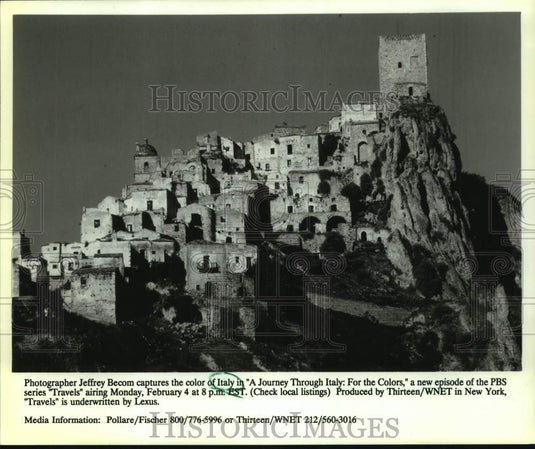 1991 Press Photo Excerpt from "A Journey Through Italy: For the Colors" from PBS - Historic Images