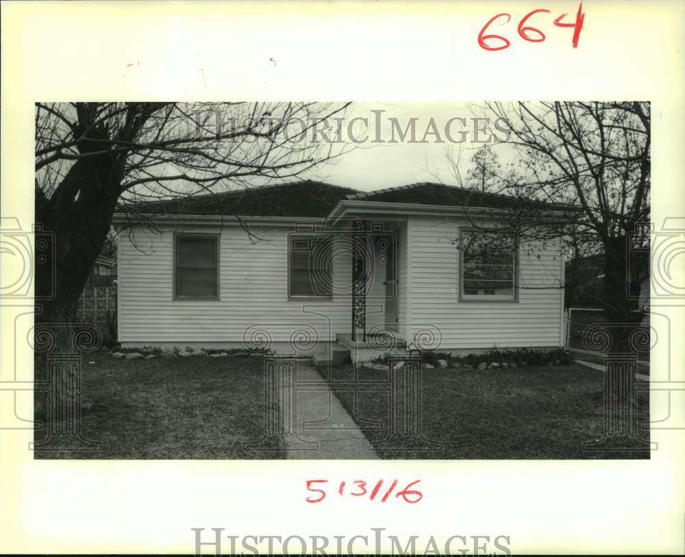 1989 Press Photo Sold property at Karl Drive, Arabi - Historic Images