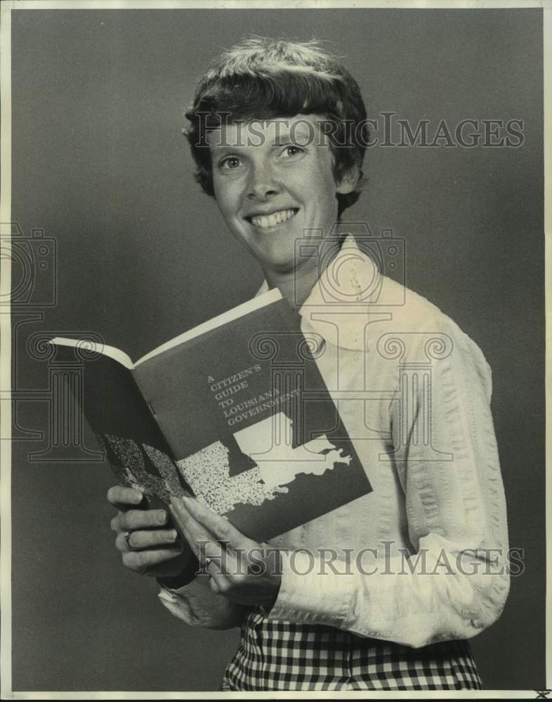 1978 Press Photo Suzanne Mague, president, League of Women Voters of New Orleans - Historic Images