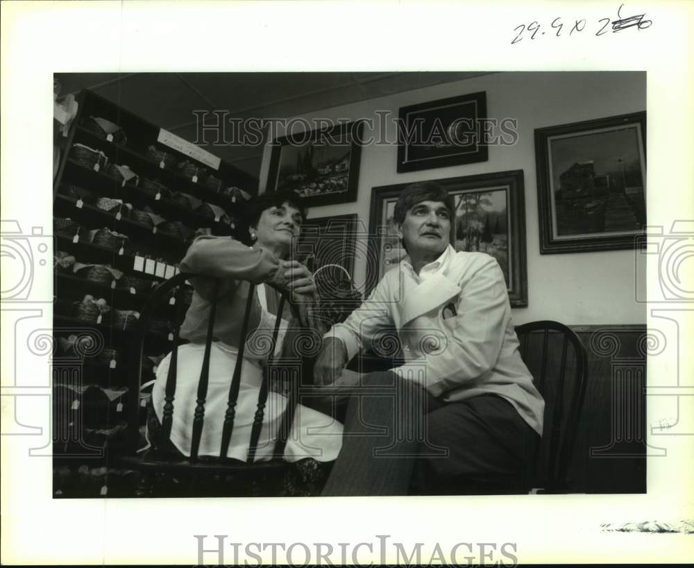 1992 Press Photo Patti &amp; Rey Maddox, owners of Patti Pantry in Rivertown - Historic Images