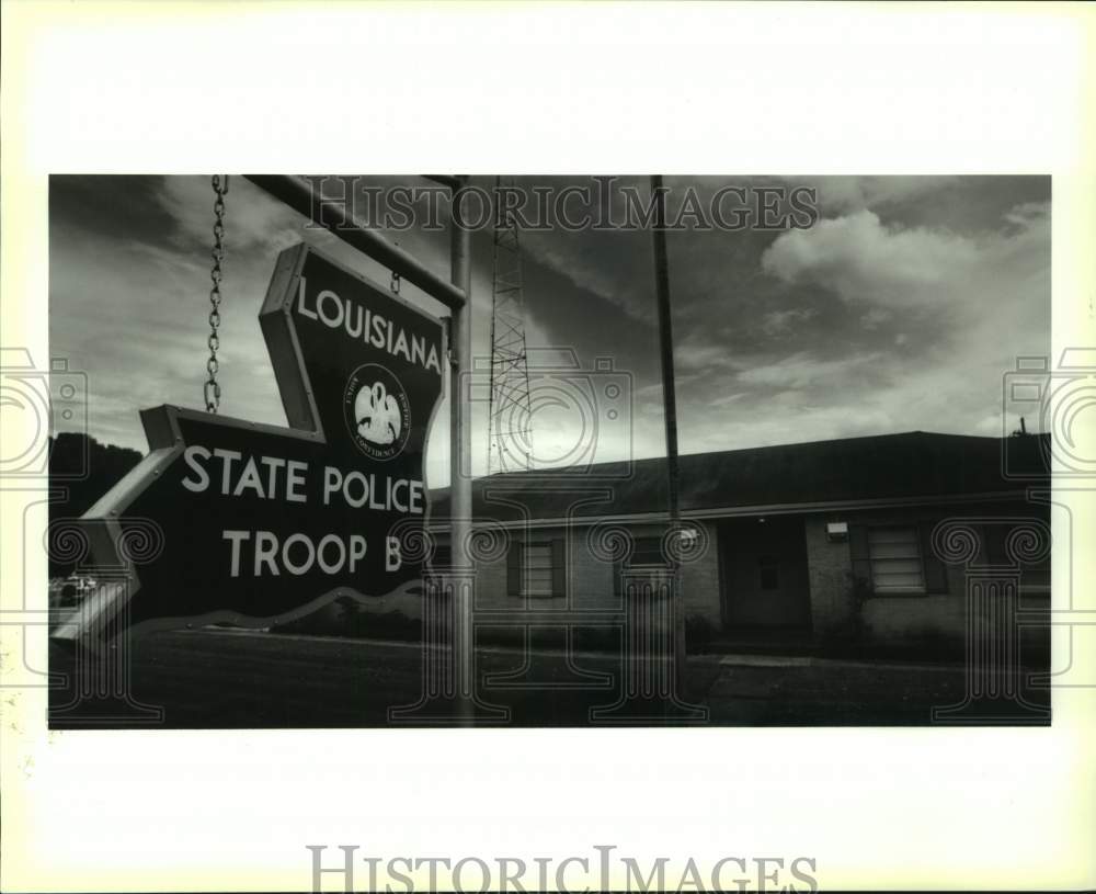 1994 Press Photo Louisiana State Police Troop B Headquarters- Relocati ...