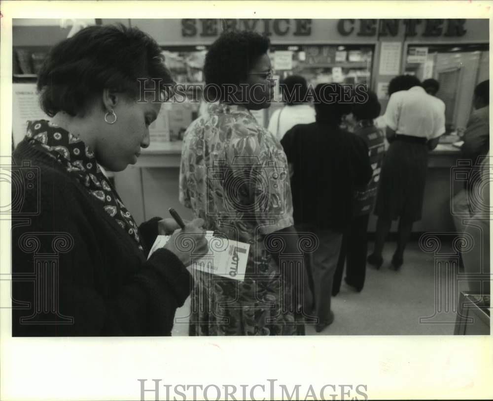 1992 Press Photo Lottery - Historic Images