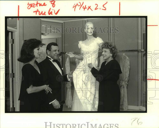 1989 Press Photo Guests at the Benefit for Little Sisters of the Poor - Historic Images