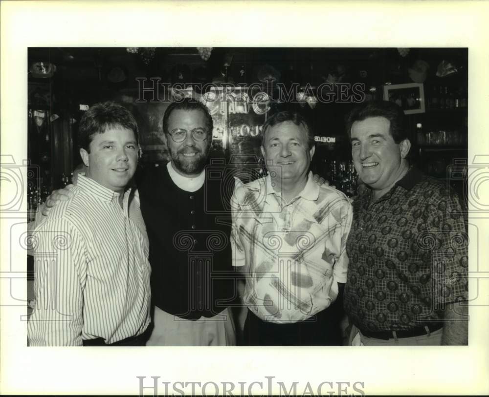 1994 Press Photo Group at Cystic Fub Party - Historic Images