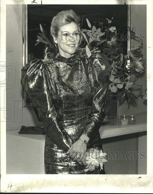 1989 Press Photo Dermatologist Dr. Mary Lupo at the Mercy Evening Gala - Historic Images