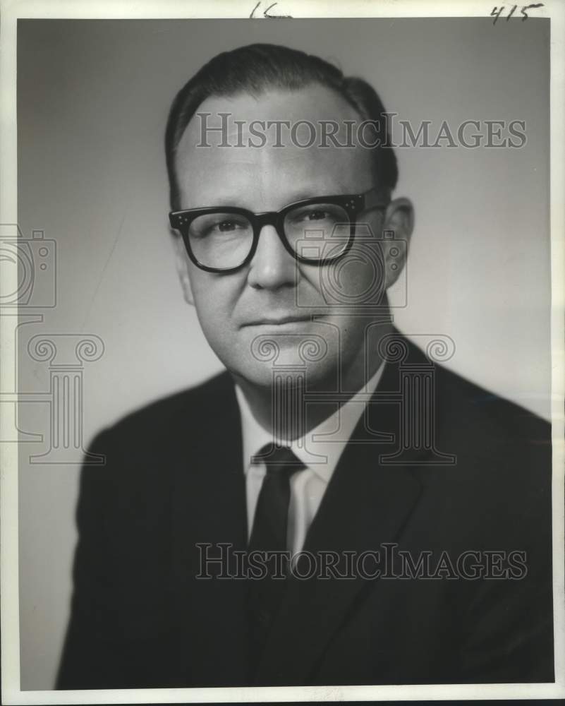 1963 ME Loy, Executive Vice President- Schlumber Well Surveying Corp - Historic Images
