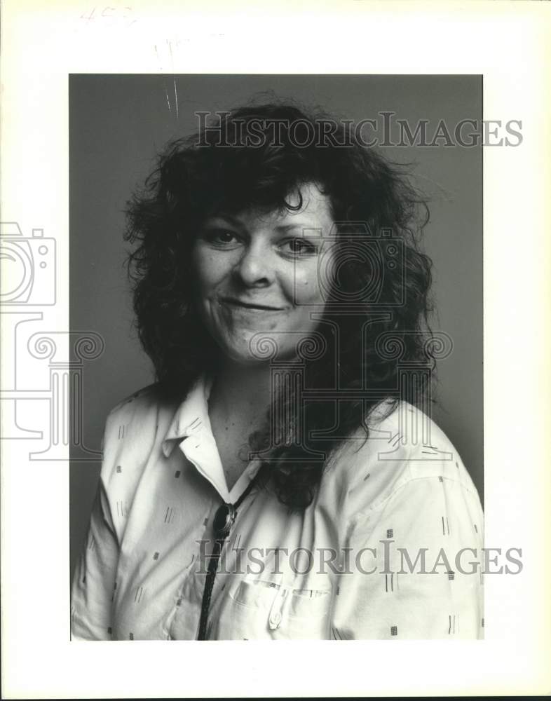 1989 Press Photo Kristy MacDonald, intern - Historic Images