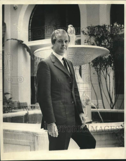 1972 Australian Newspaper executive, C.B. McDonald - Historic Images