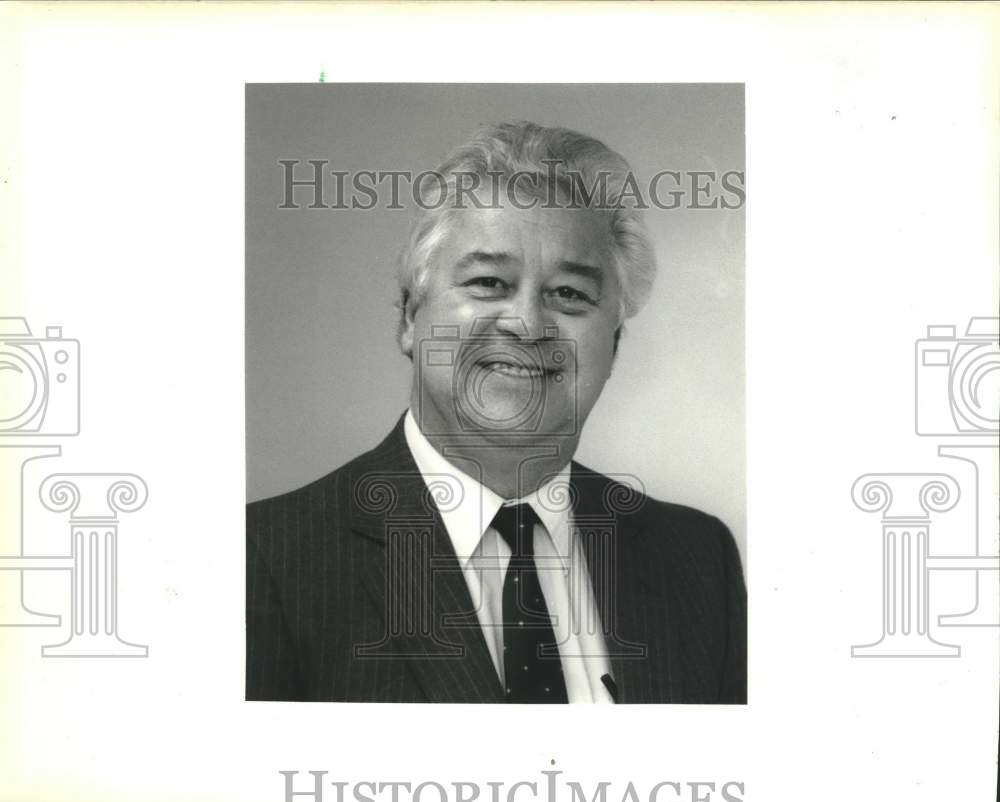 1988 Press Photo Bob Lucas, Executive Director New Orleans Education Telecom - Historic Images