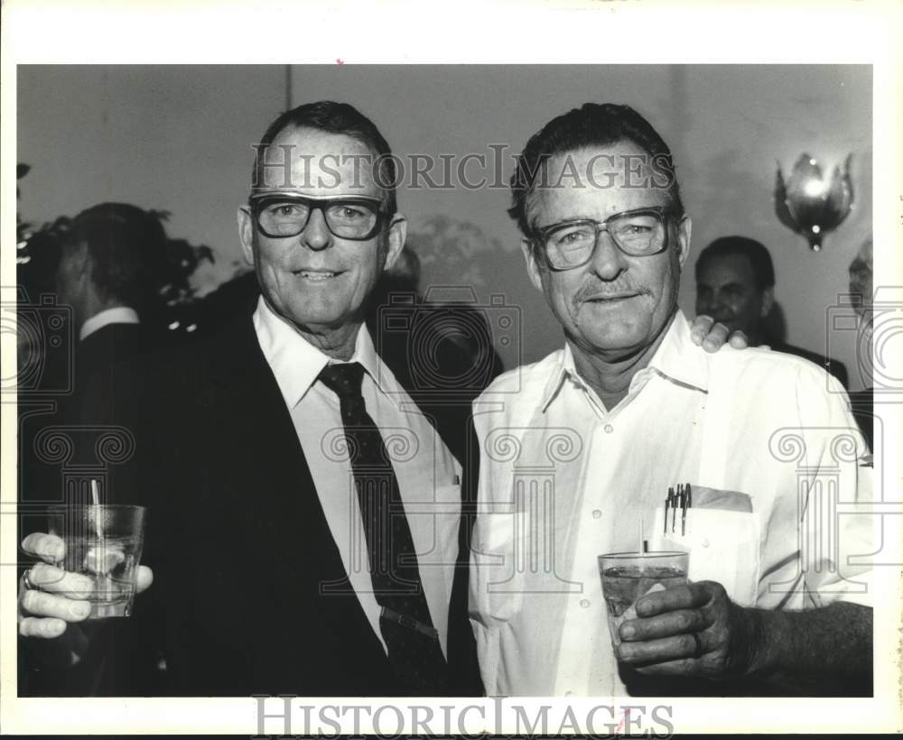 1993 Press Photo Doctors Michael and Carlos Maal, Loyola Dentists - Historic Images