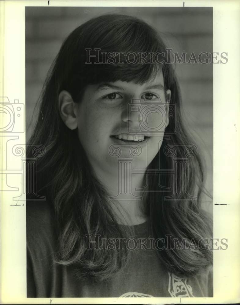 1989 Press Photo Mary Ann Marino, Ridgewood sophomore pitcher - nob73557 - Historic Images