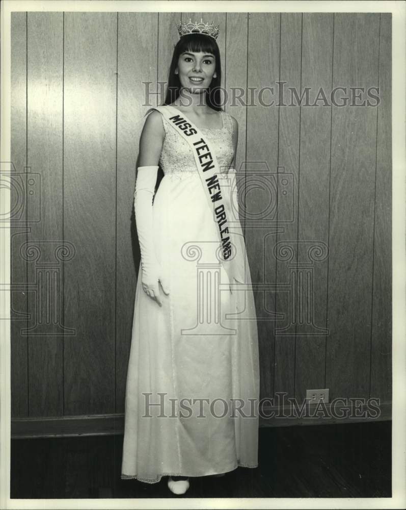 1969 Terri Ann Lemoine, Reigning Miss Tenn New Orleans - Historic Images