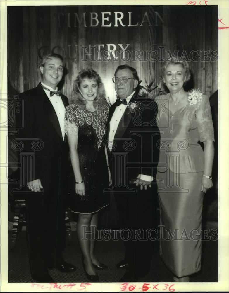 1993 Press Photo Attendees At Formal Event, Timberlane - Historic Images