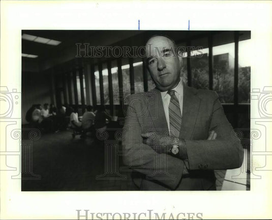 1992 Press Photo Walter Maestri, Jefferson Parish Director of Juvenile Services - Historic Images
