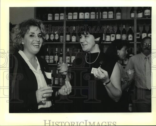 1989 Press Photo Members of Mandeville Area Chamber of Commerce - Historic Images